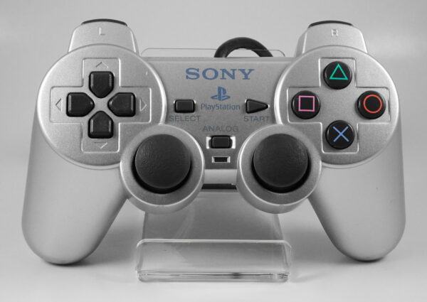 Playstation 2 controller silver DualShock 2 Analog
