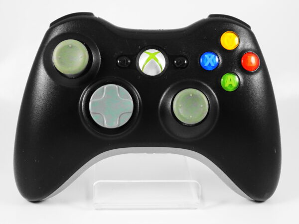 Xbox 360 Controller Sort & Grå m AA-Batteripakke
