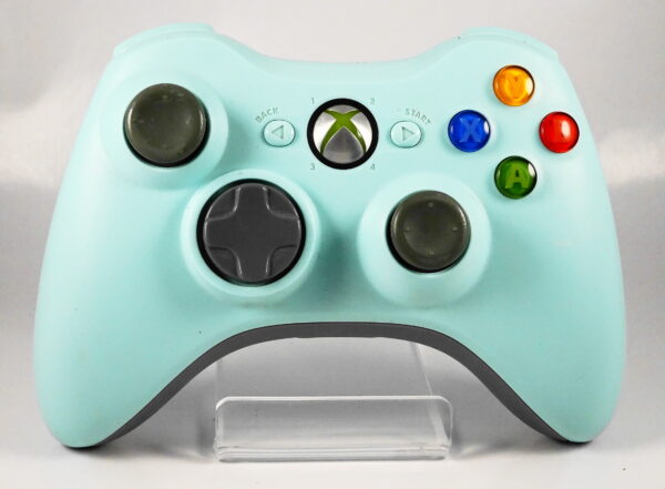 Xbox 360 controller Pastel Blå m Genopladelig Batteripakke