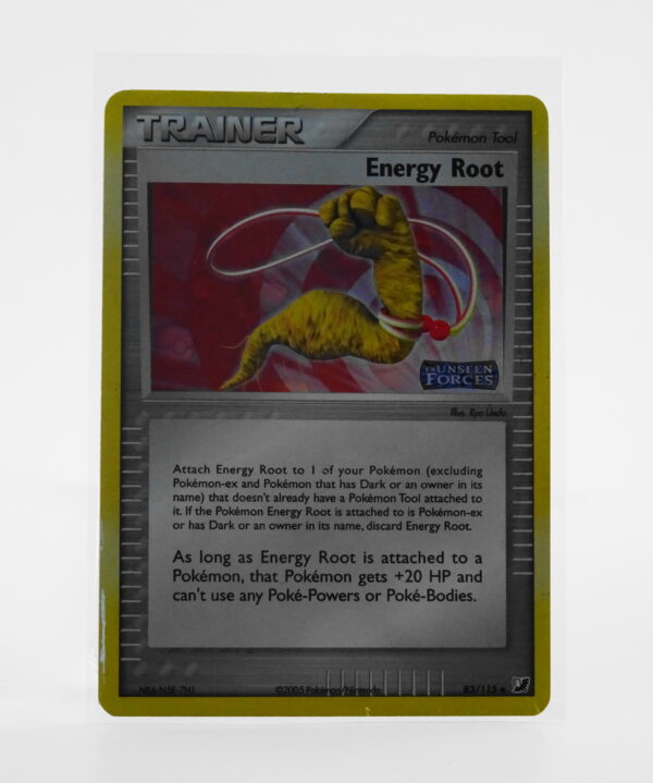 Trainer Energy Root EX Unseen Forces Holo 83/115