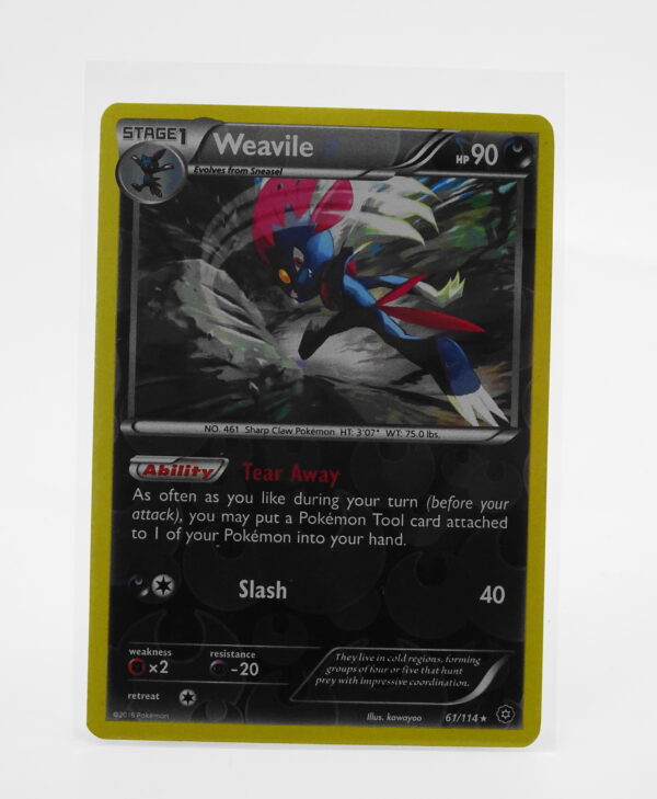 Weavile Reverse Holo 61/114