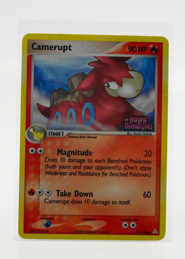 Camerupt 36/110 Ex Holon Phantoms Reverse Holo