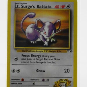 LT. Surge's Rattata 82/132