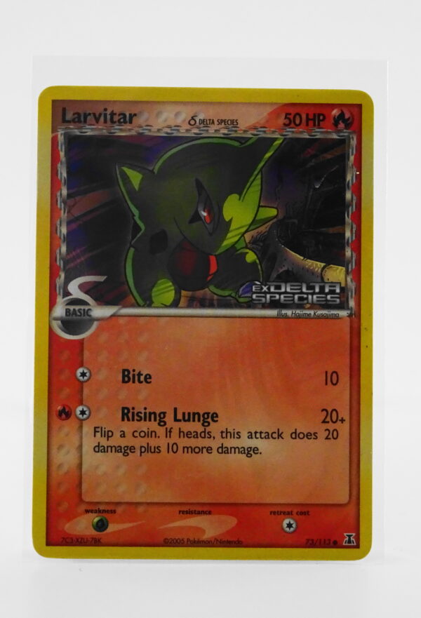 Larvitar 73/113 EX Delta Species