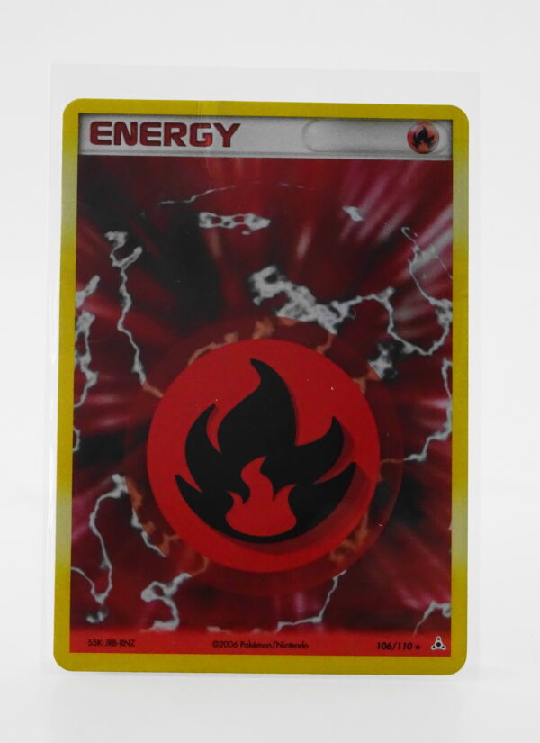 Fire Energy Holo 106/110