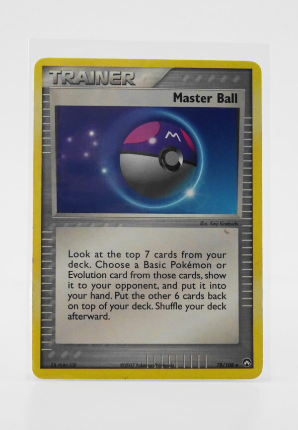 Trainer Master Ball 78/108