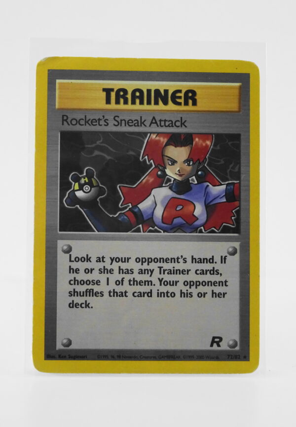 Trainer Rocket's Sneak Attack 72/82