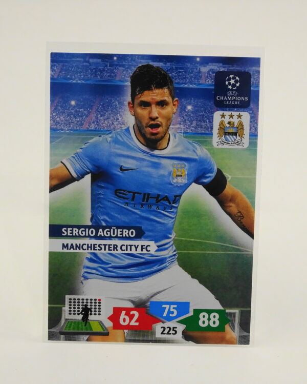 Sergio Aguero - UEFA Champions League XL Adrenalyn 2013-14