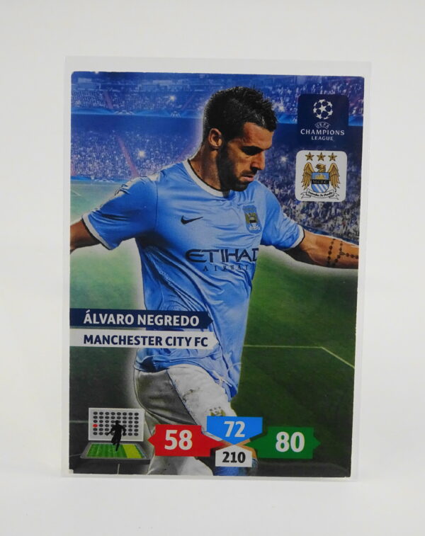 Alvaro Negredo - UEFA Champions League XL Adrenalyn 2013-14