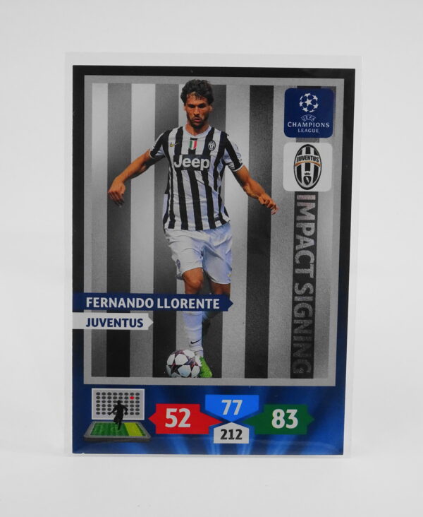 Fernando Llorente - UEFA Champions League XL Adrenalyn 2013-14