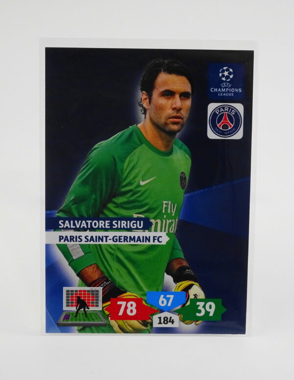 Salvatore Sirigu - UEFA Champions League XL Adrenalyn 2013-14