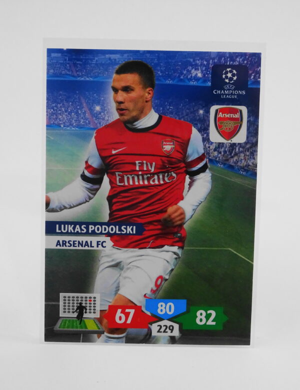 Lukas Podolski - UEFA Champions League XL Adrenalyn 2013-14