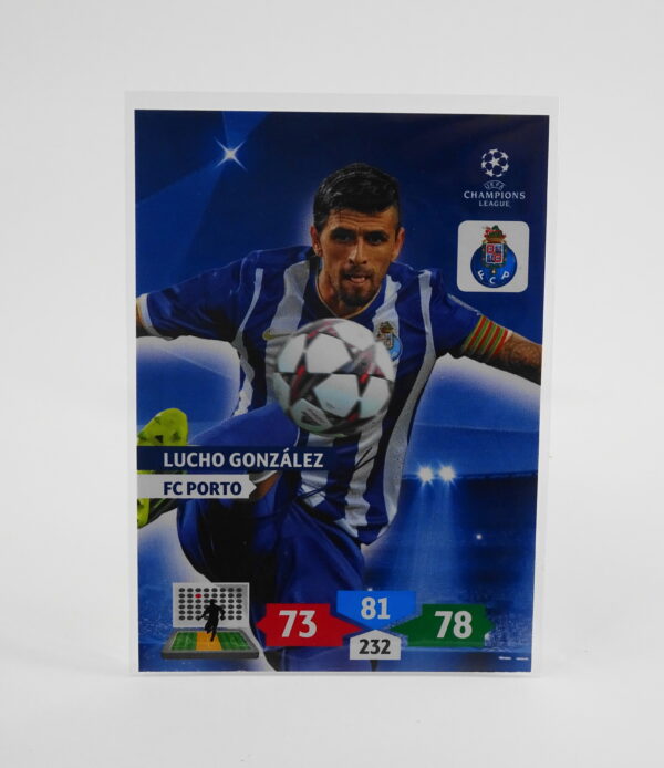 Lucho Gonzalez - UEFA Champions League XL Adrenalyn 2013-14