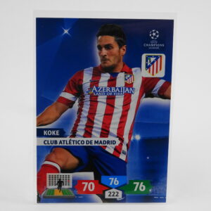 Koke - UEFA Champions League XL Adrenalyn 2013-14