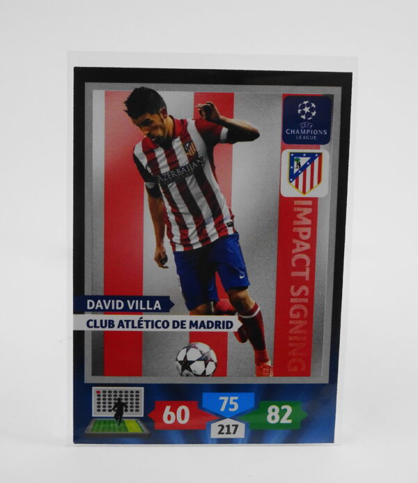 David Villa - UEFA Champions League XL Adrenalyn 2013-14