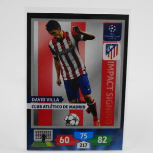 David Villa - UEFA Champions League XL Adrenalyn 2013-14