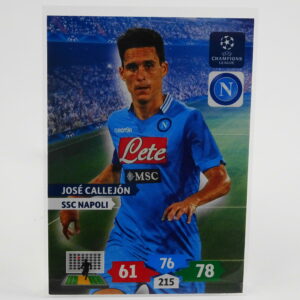 Jose Callejon - UEFA Champions League XL Adrenalyn 2013-14