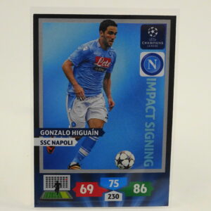 Gonzalo Higuain - UEFA Champions League XL Adrenalyn 2013-14