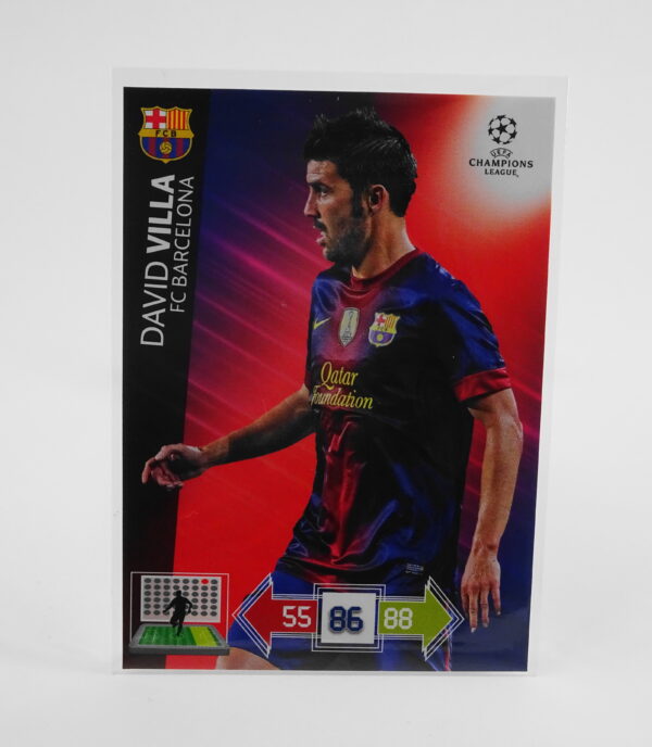 David Villa - UEFA Champions League XL Adrenalyn 2012-13