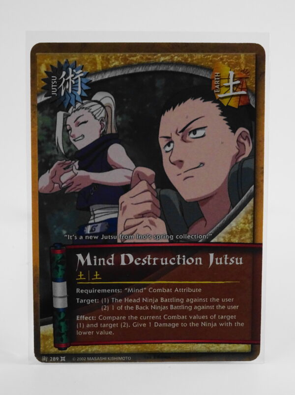 Mind Destruction Jutsu 289 1st Edition