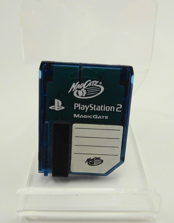 Playstation 2 Memory Card 8MB (Uoriginal) - Magic Gate - Blå