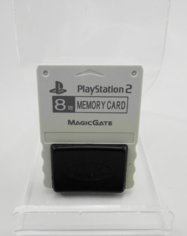 Playstation 2 Memory Card 8MB (Uoriginal) - Magic Gate - Hvid