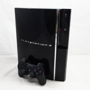 Sony Playstation 3 Fat 60GB Backwards Compatible Med Controller - Sort