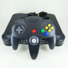 Nintendo 64 Konsol Med Expansion Pak & Sort Controller