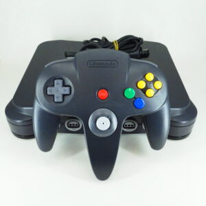 Nintendo 64 Konsol Med Expansion Pak & Sort Controller